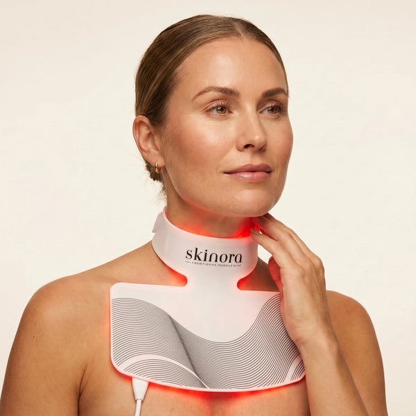 Skinora® Radiance Neck – LED-halsmaske for well-aging