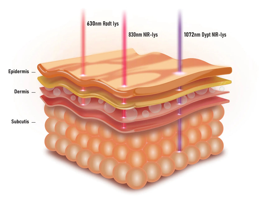 Skinora® Radiance Face LED light therapy device