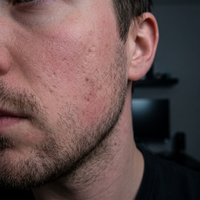 Før behandling med Skinora Clear