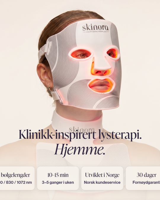 Skinora Radiance Face rødtlys terapi maske